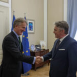 Komšić sa Reillyem: Oproštajna posjeta britanskog ambasadora
