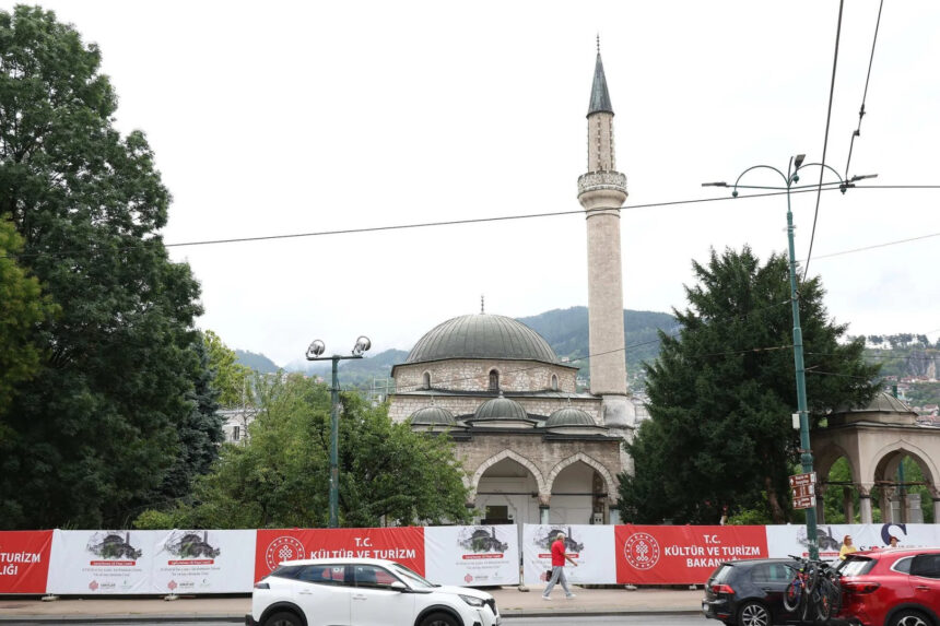 Počela restauracija Alipašine džamije i harema: Dobija izgled kakav zaslužuje
