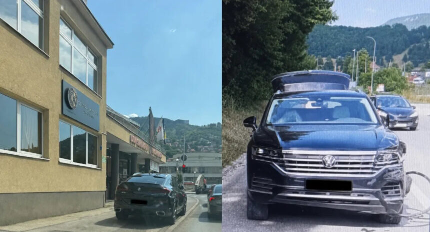 Crveni ekstremizam na vrhuncu: Ko je i zašto slupao Pretisov Touareg, a koji papak je crveni tepih zamijenio trotoarom!?