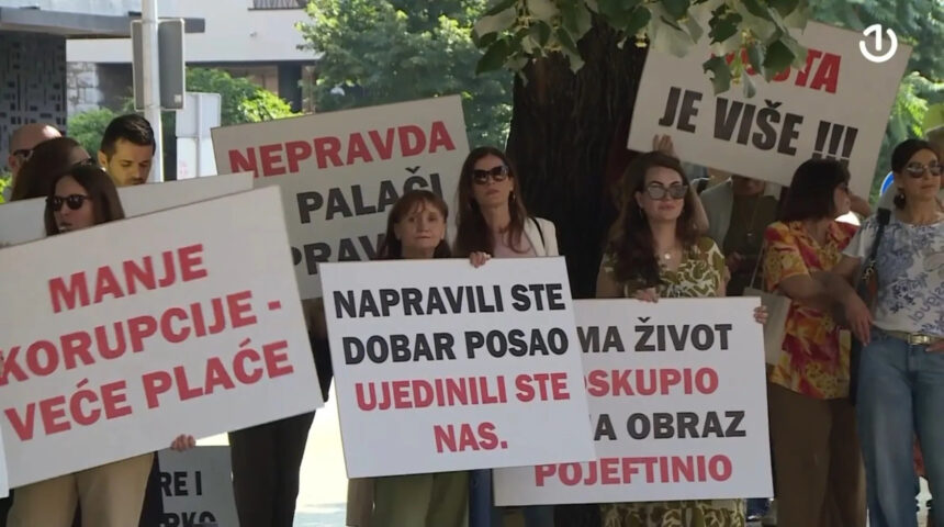 Sindikat pravosuđa HNK: Odbacujemo tvrdnje Vlade o dogovoru, generalni štrajk počinje 7. septembra