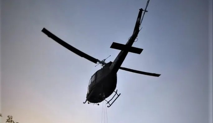 Helikopter OS BiH nastavlja angažman na požarištima u Trebinju