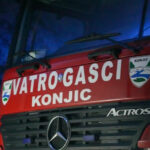 Požari kod Konjica i dalje aktivni, vatra prijeti kućama: Građani uznemireni, gašenje se nastavlja tokom noći