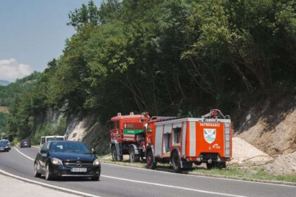Oprez za vozače kod Živašnice: Zbog požara mogući odroni kamenja i oštećenja vozila