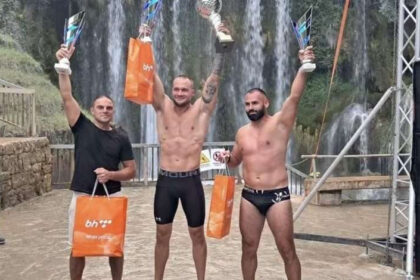 Konjičanin Danko Dangubić osvojio drugo mjesto na međunarodnim skokovima sa vodopada u Jajcu