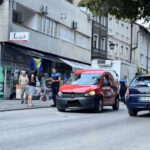 Saobraćajna nezgoda u centru Konjica: Sudarila se dva putnička vozila