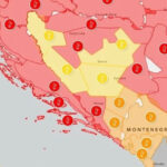 Za područje Mostara, Banje Luke, Prijedora i Višegrada upaljen crveni meteoalarm