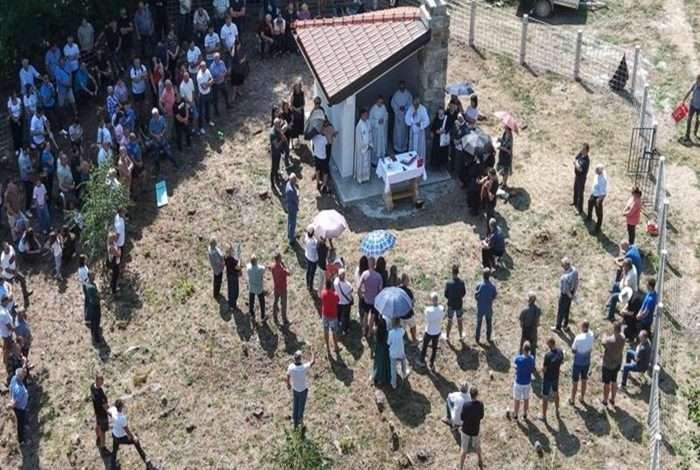 Blagoslovljena obnovljena kapelica u dolini Neretvice