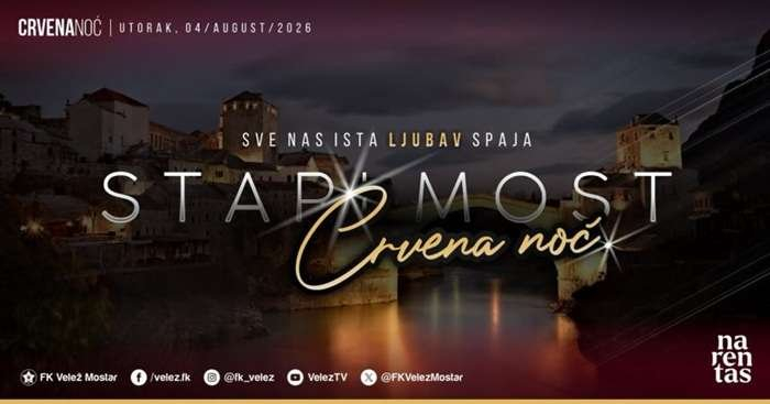 Večeras Crvena noć pod Starim