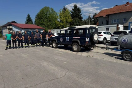 Federalna specijalizirana jedinica upućena u Konjic na gašenje požara
