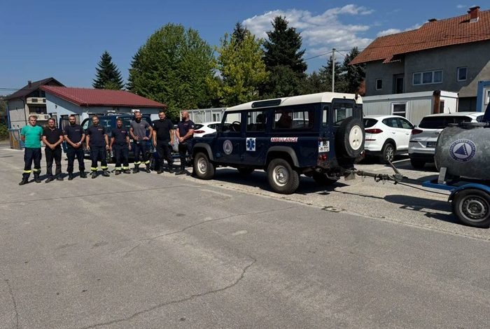 Federalna specijalizirana jedinica upućena u Konjic na gašenje požara