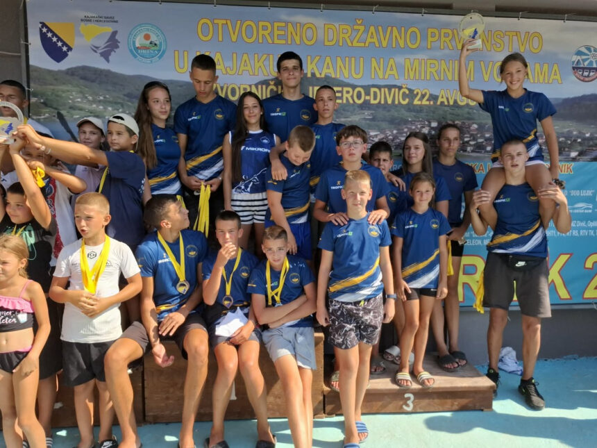 Trebinjci najuspješniji na Otvorenom prvenstvu BiH u kajaku i kanuu u Zvorniku, domaća „Drina šesta (FOTO)