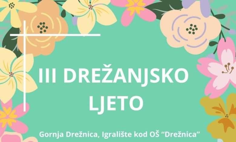 U nedjelju manifestacija Drežanjsko ljeto