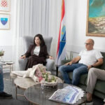 Buhač s rukovodstvom HKK Zrinjski Mostar uoči njihova izlaska u Europu