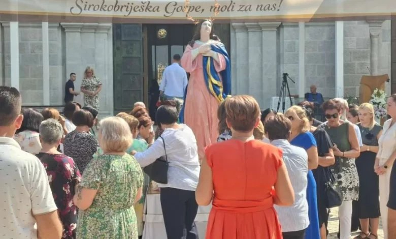 Velika Gospa: Hiljade vjernika u marijanskim svetištima širom BiH