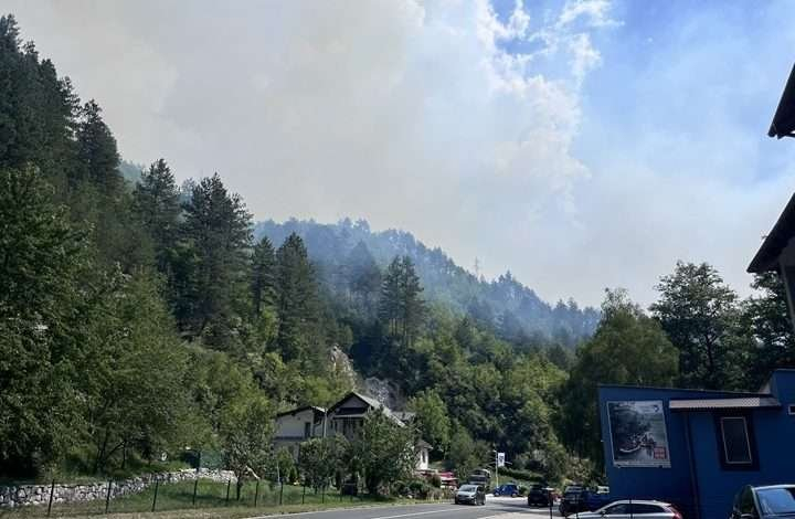 Požar u Konjicu lokaliziran, požar kod Neuma i dalje aktivan