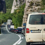Velike gužve na ulazu u Jablanicu iz pravca Mostara