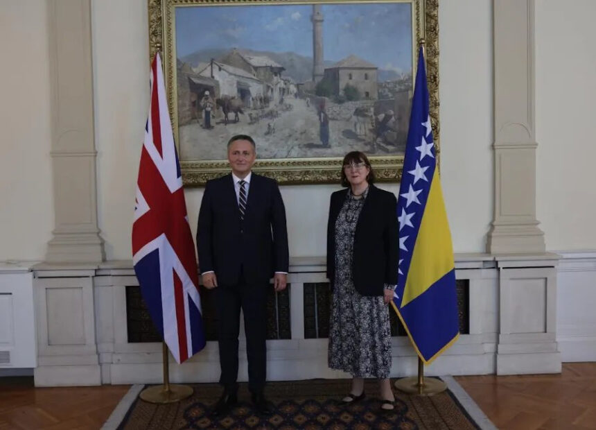 Britanska ambasadorica Dawn McKen preuzela dužnost: Uvjerena sam da je pred BiH svijetla budućnost