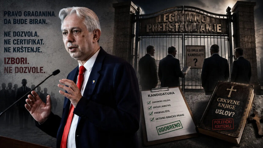 Političko krštenje za legitimno predstavljanje
