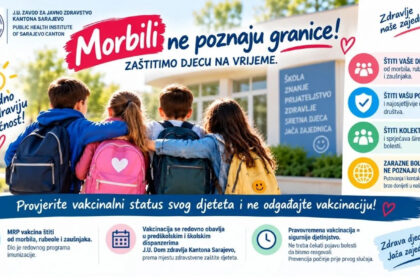 Morbili ne poznaju granice: Najbolja zaštita je pravovremena vakcinacija