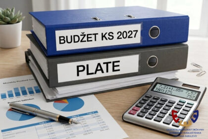 Sindikat državnih službenika i namještenika traži od Vlade KS pregovore o osnovici za obračun plata