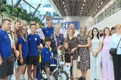 S tri medalje oko vrata s Evropskog prvenstva: Bh. paraplivači Barlov i Zulfić stigli u BiH