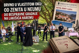 Muftijstvo mostarsko: Brvno u vlastitom oku - od 'Zenita' u Neumu do bespravne gradnje na Lakišića haremu