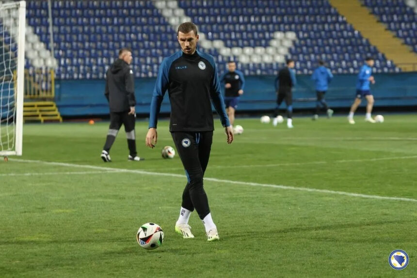 Edin Džeko stigao u Varšavu, bit će najveća podrška Zmajevima