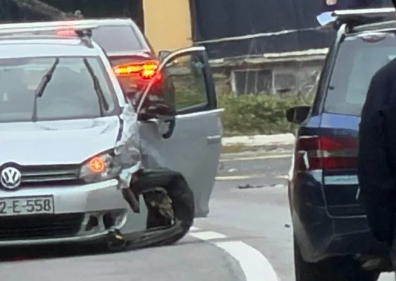 Velike gužve na Bradini: Zbog sudara dva automobila stvorile se kilometarske kolone