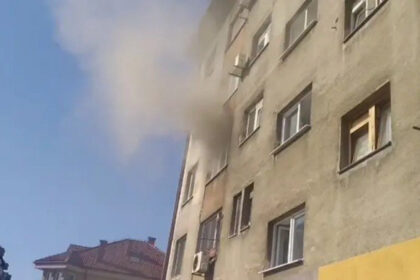 Požar u zgradi u tuzlanskom naselju Tušanj