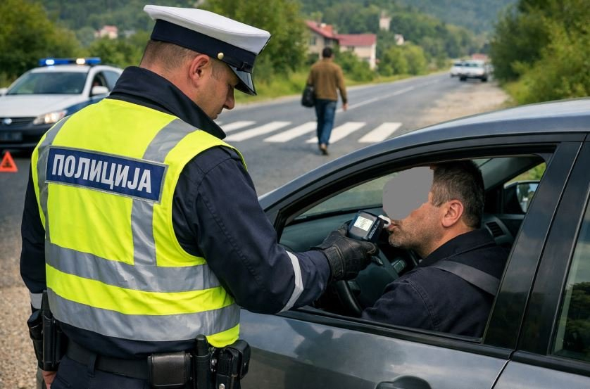 Neodgovornost u saobraćaju: U Milićima uhapšen vozač, u Kozluku pješak
