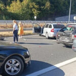 Teška saobraćajna nesreća na autoputu na ulazu u Vogošću: Stvorile se velike gužve