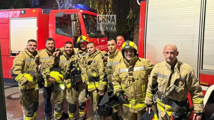 Sarajevski vatrogasci iz zapaljenog stana u Hrasnom spasili jednu osobu
