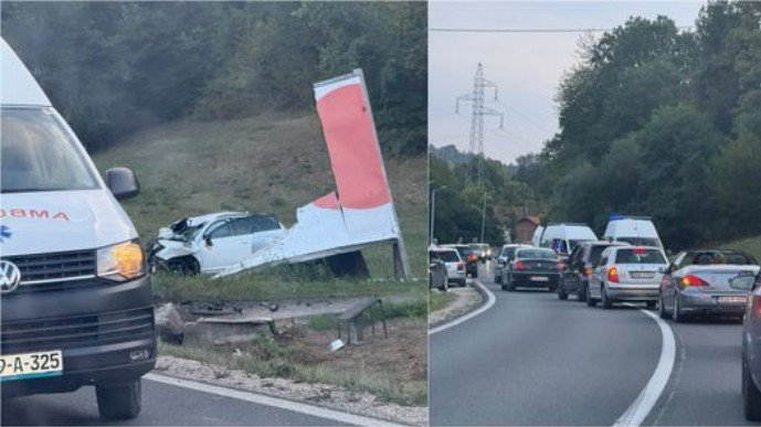 Više osoba povrijeđeno u saobraćajnoj nesreći kod Tuzle