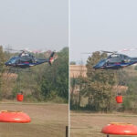 Zbog požara proglašena vanredna situacija na dijelu teritorije opštine Osmaci, helikopteri gasili vatru (FOTO)