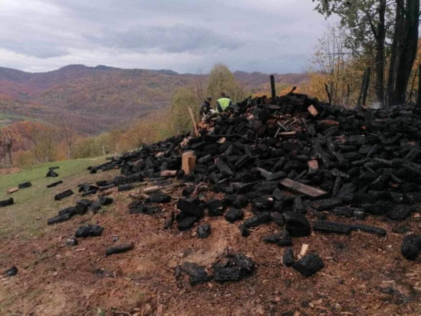 Novi požar, izgorjela štala 