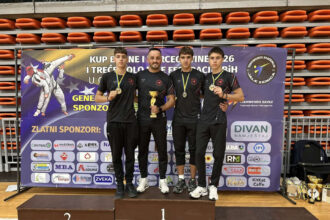 Tekvondo klub Zvornik osvojio Kup BiH, juniori ekipni prvaci (FOTO)