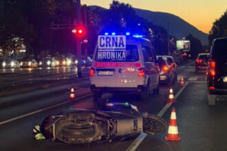 Nova nesreća u Sarajevu: Ponovo oboren motociklista, ekipe Hitne pomoći i MUP-a KS na terenu
