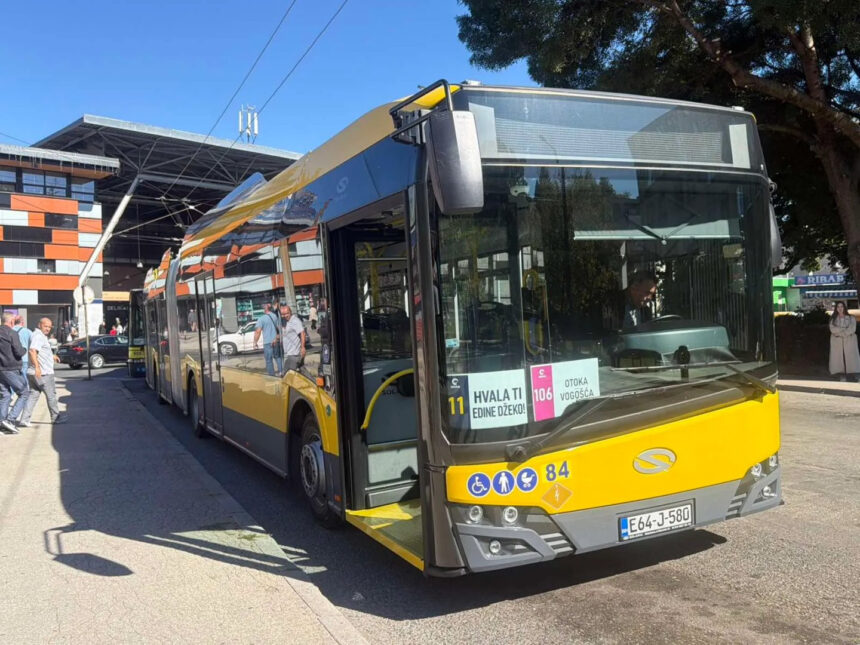 Nakon 34 godine ponovo uspostavljena trolejbuska linija 106 Otoka - Vogošća