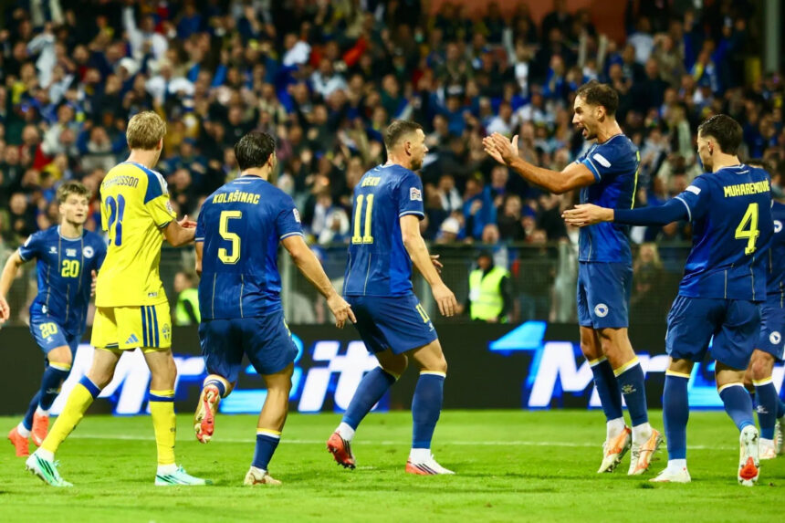 Dijamant, kapiten, Edin Džeko otišao, 'djeca' zasluženo izborila bod za Zmajeve