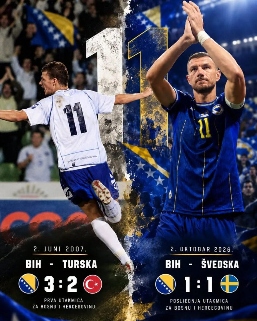 NS BiH novom emotivnom objavom ispratio Džeku: 'Od prvog do posljednjeg – naš Dijamant'