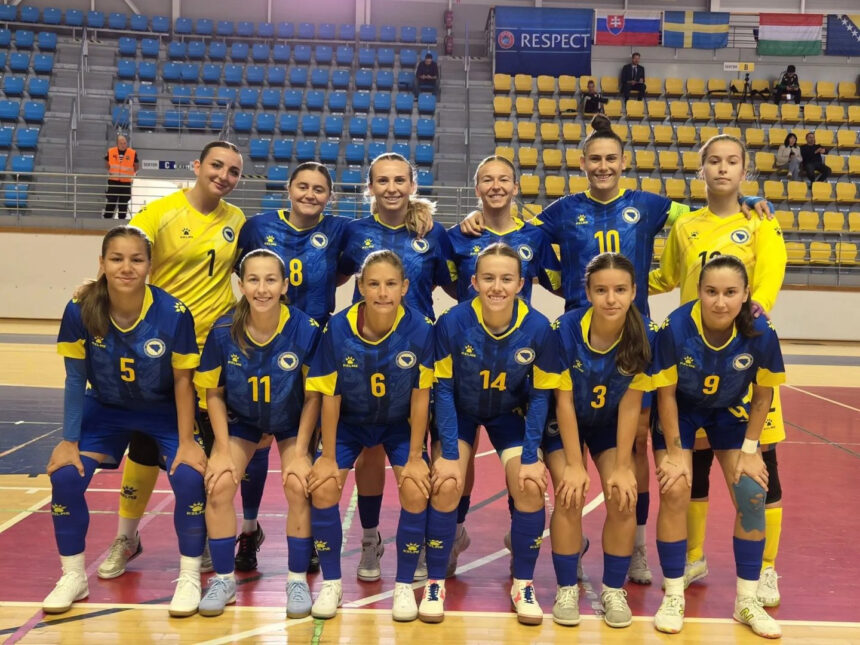 Futsal Zmajice upisale poraz na startu kvalifikacija za Euro