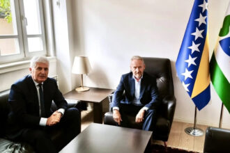 Izetbegović i Čović razgovarali u Sarajevu o formiranju vlasti