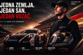 Edin Ćufurović želi s ljiljanima u Formulu 1: Pomozimo mladom bh. vozaču da ostvari san, sponzorišimo njegov put!