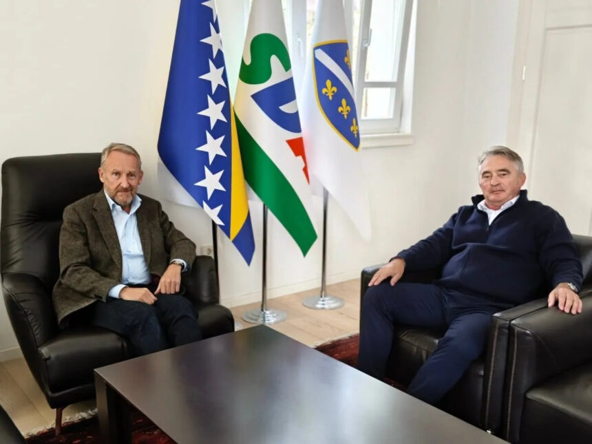Izetbegović s Komšićem o političkim, ekonomskim i sigurnosnim izazovima u BiH i formiranju vlasti