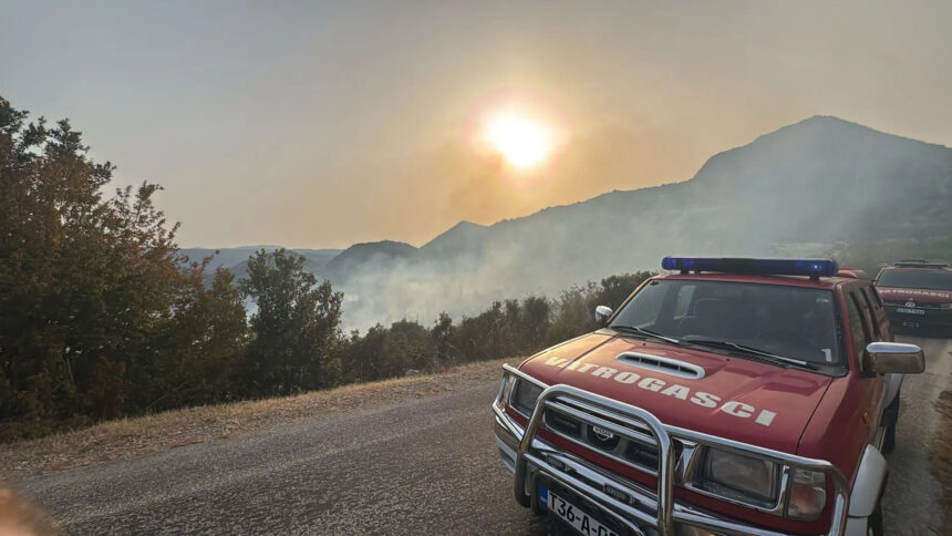 Vatrogasci na požarištu kod Neuma pronašli beživotno tijelo