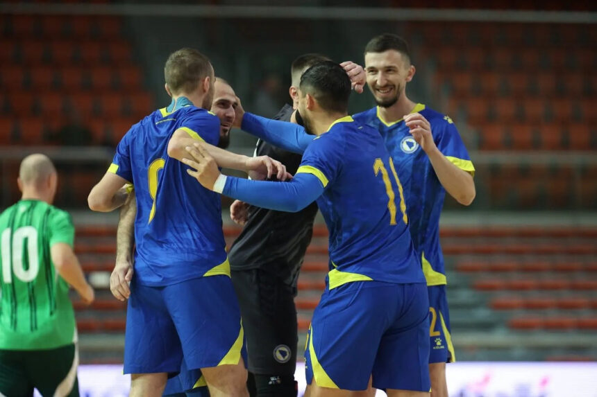 Nevjerovatan rezultat u Zenici: Bh. futsaleri deklasirali Sjevernu Irsku sa 17:1