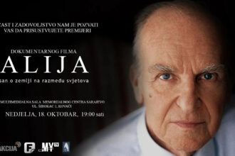 Premijera dokumentarnog filma 'Alija – San o zemlji na razmeđu svjetova' u Sarajevu
