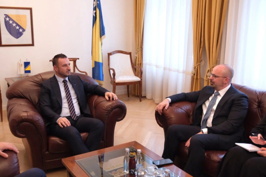 Efendić sa Ginkelom: Jačati ekonomsku saradnju BiH i SAD