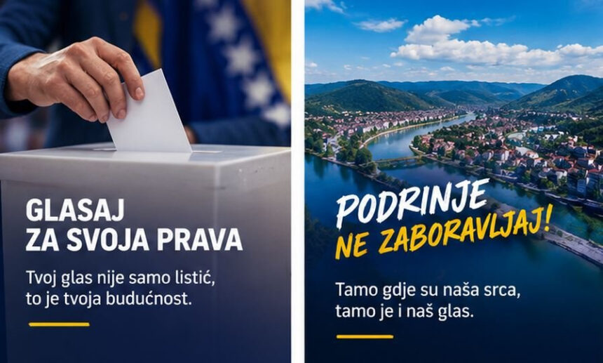 KOALICIJA ZA DRŽAVU: 4. OKTOBAR – PODRINJE TREBA VAŠ GLAS